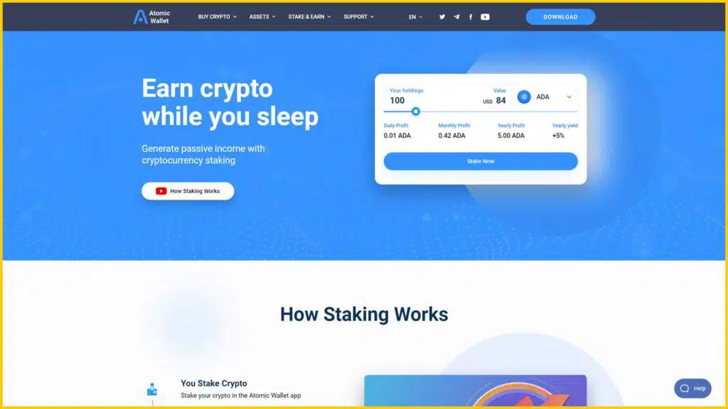 Software Wallet - Atomic Wallet 