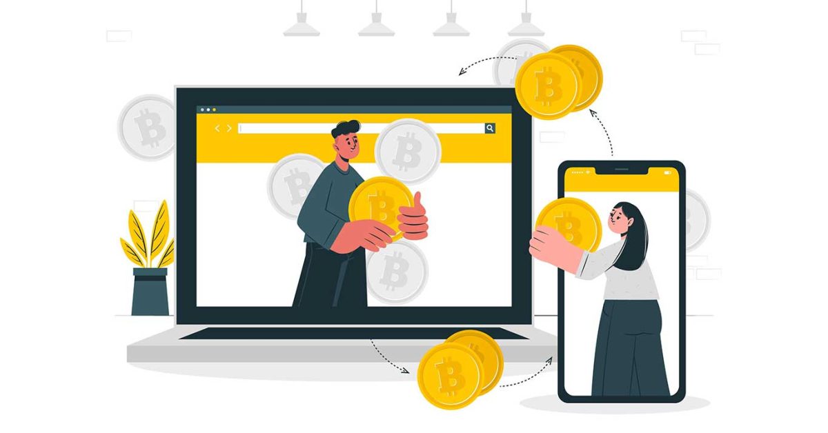 Bitcoin transacties P2P